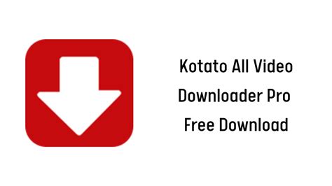 Kotato All Video Downloader Pro 